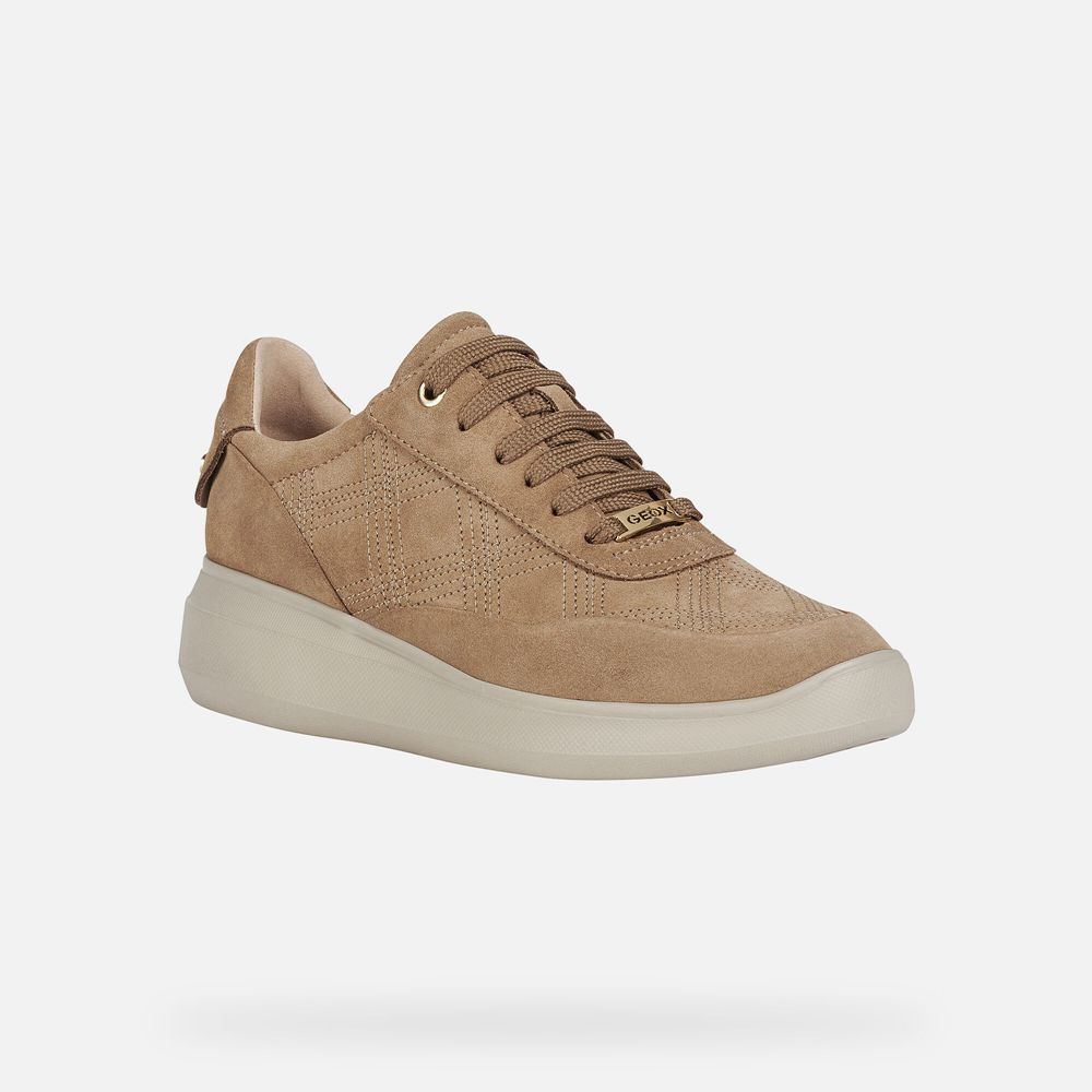 Basket Geox Rubidia - Beige Foncé - Femme 936125-ZSO